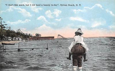 Sylvan Beach New Jersey Postcard