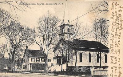 Meth. Episcopal Church Springfield, New Jersey Postcard