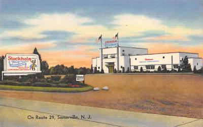 On Route 29 Somerville, New Jersey Postcard