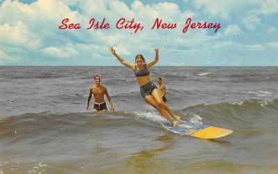Sea Isle City New Jersey Postcard