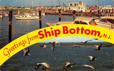 Greetings from Ship Bottom New Jersey Postcard