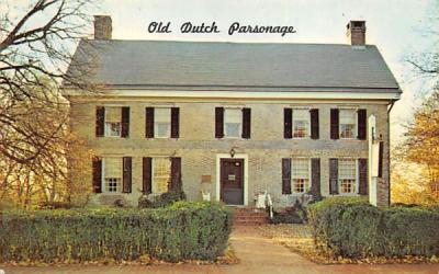 Old Dutch Parsonage Somerville, New Jersey Postcard