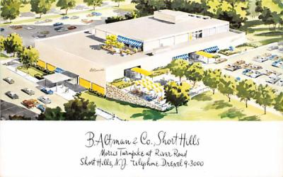 B. Altman & Co., Short Hills New Jersey Postcard