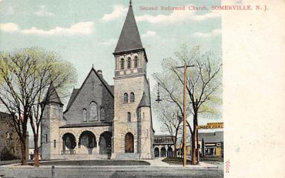 Second Reformed Church Somerville, New Jersey Postcard