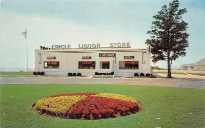 Circle Liquor Store Somers Point , New Jersey Postcard
