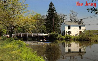 The Delaware and Raritan Canal Somerset, New Jersey Postcard