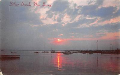 Silver Beach New Jersey Postcard