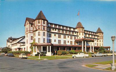 Warren Hotel Spring Lake Beach, New Jersey Postcard