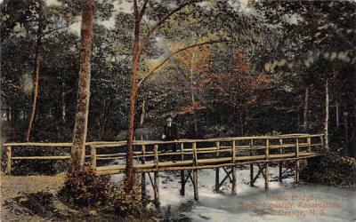 Rustic Bridge, South Montain Reservation South Orange, New Jersey Postcard