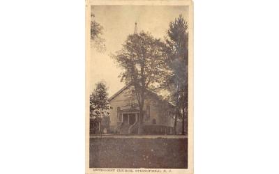Methodist Church Springfield, New Jersey Postcard