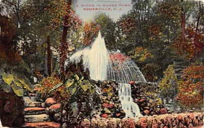 A Niche in Dukes Park Somerville , New Jersey Postcard
