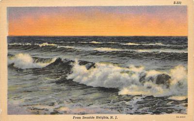 From Seaside Heights New Jersey Postcard