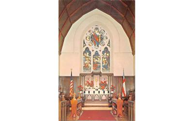 Saint John's Episcopal Church Salem, New Jersey Postcard
