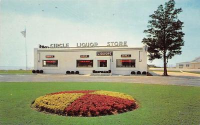 Circle Liquor Store Somers Point, New Jersey Postcard
