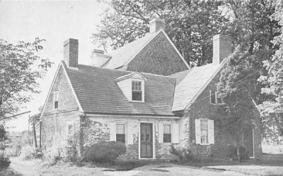 Hancock House Salem County, New Jersey Postcard
