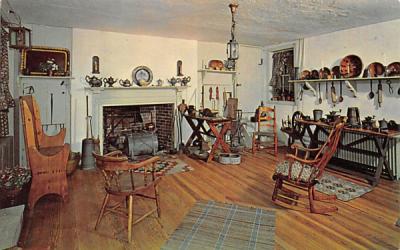 Kitchen of the Alexander Grant House Salem, New Jersey Postcard