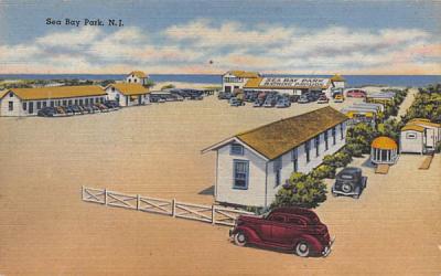 Sea Bay Park New Jersey Postcard
