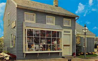 Toy Shop, Historica Towne of Smithville New Jersey Postcard