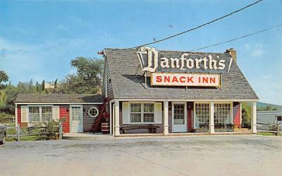 Danforth's Snack Inn Sparta, New Jersey Postcard