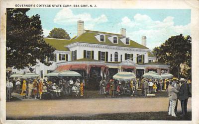 Governor's Cottage State Camp Sea Girt, New Jersey Postcard