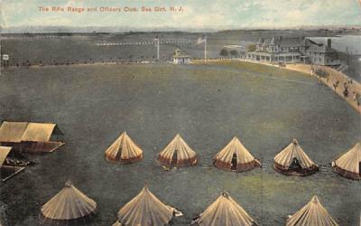 The Rifle Range and Officers Club Sea Girt, New Jersey Postcard