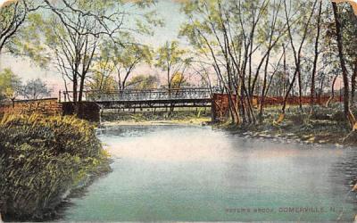 Peter's Brook Somerville, New Jersey Postcard