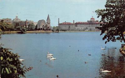 Presbyterian Church, Essex, Sussex Hotel Spring Lake, New Jersey Postcard
