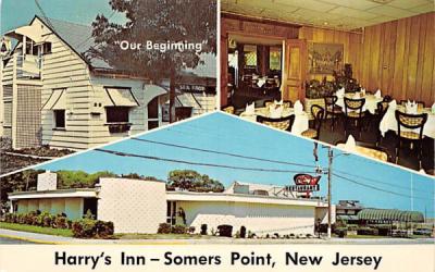 Harry's Inn Somers Point, New Jersey Postcard