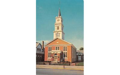 First Baptist Church Salem, New Jersey Postcard