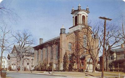 Baptist Church Somerville, New Jersey Postcard