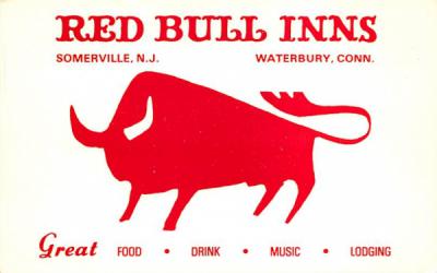 Red Bull Inns Somerville, New Jersey Postcard