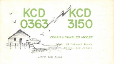 KCD 0363, KCD 3150 Salem, New Jersey Postcard