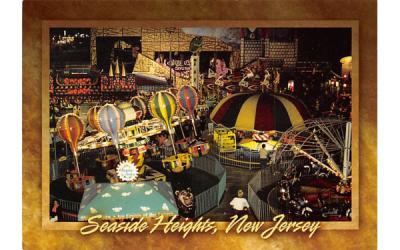 Rides at the Jersey Shore Seaside Heights, New Jersey Postcard