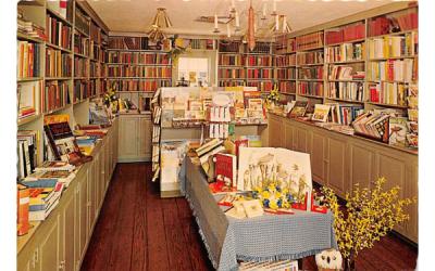 Book Shop in The Towne of Smithville New Jersey Postcard