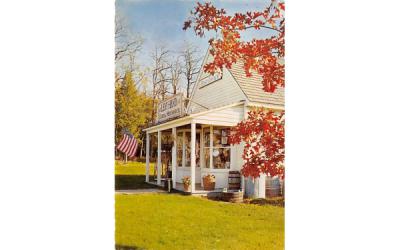 Levi Hand Store and Village Post Office Smithville, New Jersey Postcard