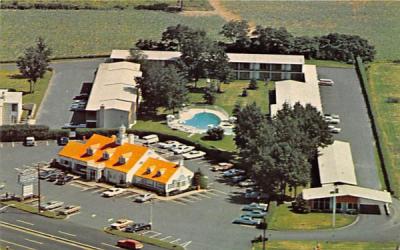Howard Johnson's Motor Lodge Springfield, New Jersey Postcard