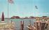 Yacht Club and Snug Harbor Stone Harbor, New Jersey Postcard