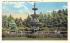 One of the Fountains in Duke's Park Somerville, New Jersey Postcard