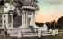 Lord Memorial Fountain Somerville, New Jersey Postcard
