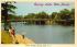 Rustic Bridge Spring Lake, New Jersey Postcard
