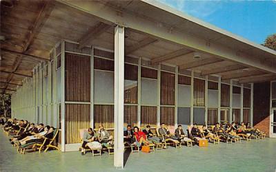 Student Lounge Sun Deck, Student Commons Teaneck, New Jersey Postcard