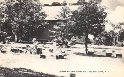 Quaker Meeting House Built 1702 Tuckerton, New Jersey Postcard