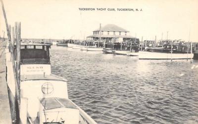 Tuckerton Yacht Club New Jersey Postcard