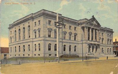 Court House Trenton, New Jersey Postcard