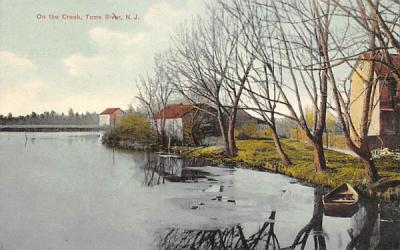 On the Creek Toms River, New Jersey Postcard