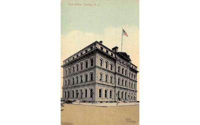 Post Office Trenton, New Jersey Postcard