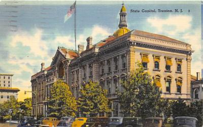 State Capitol Trenton, New Jersey Postcard