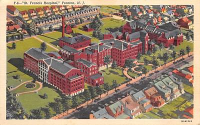 St. Francis Hotel Trenton, New Jersey Postcard