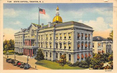 State Capitorl Trenton, New Jersey Postcard