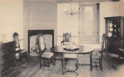 William Trent House, Dining Room Trenton, New Jersey Postcard